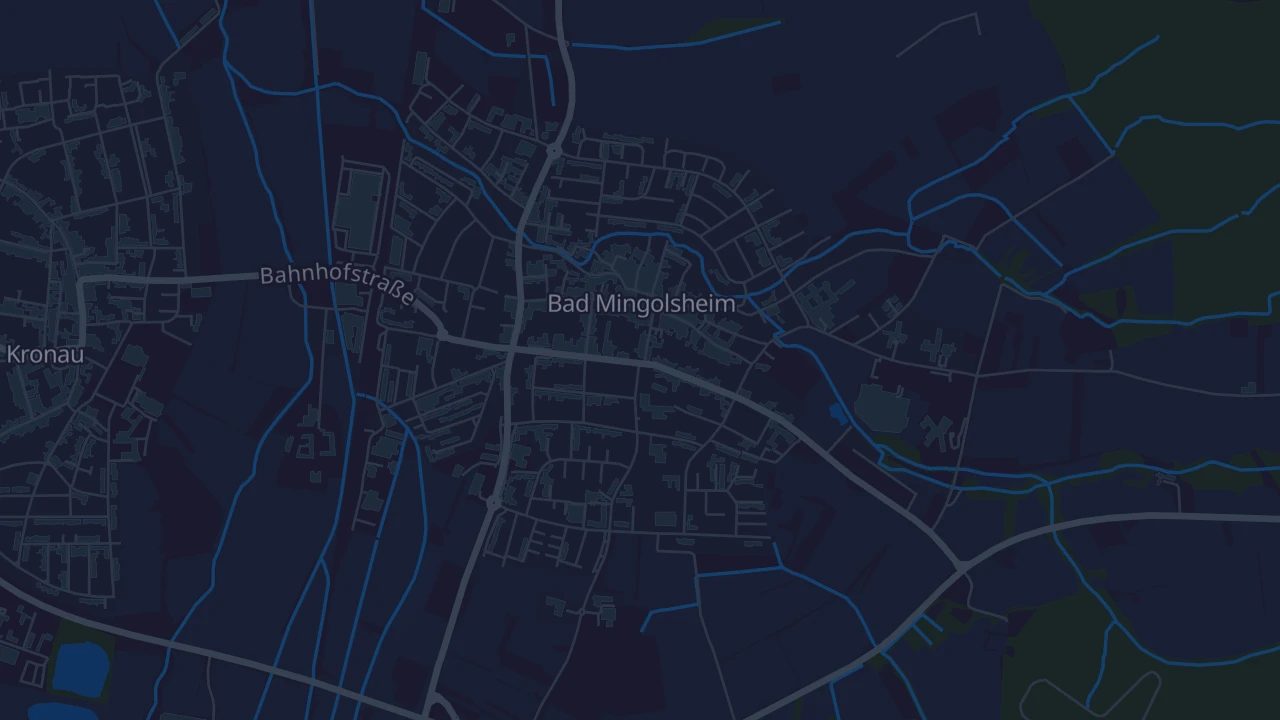 Karte von Bad Schönborn