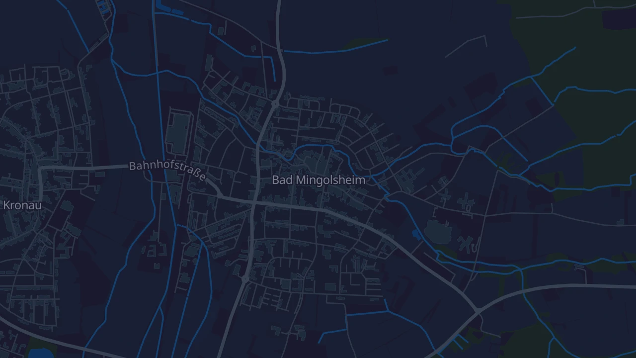 Karte von Bad Schönborn