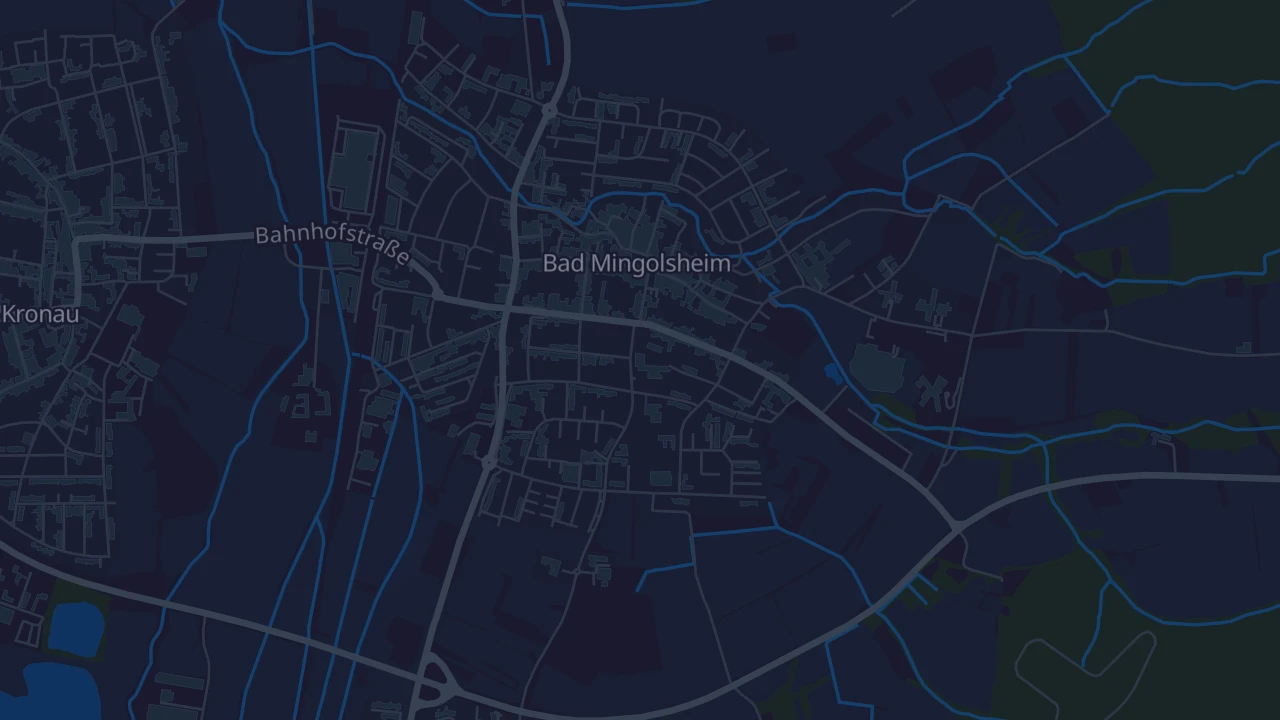 Karte von Bad Schönborn