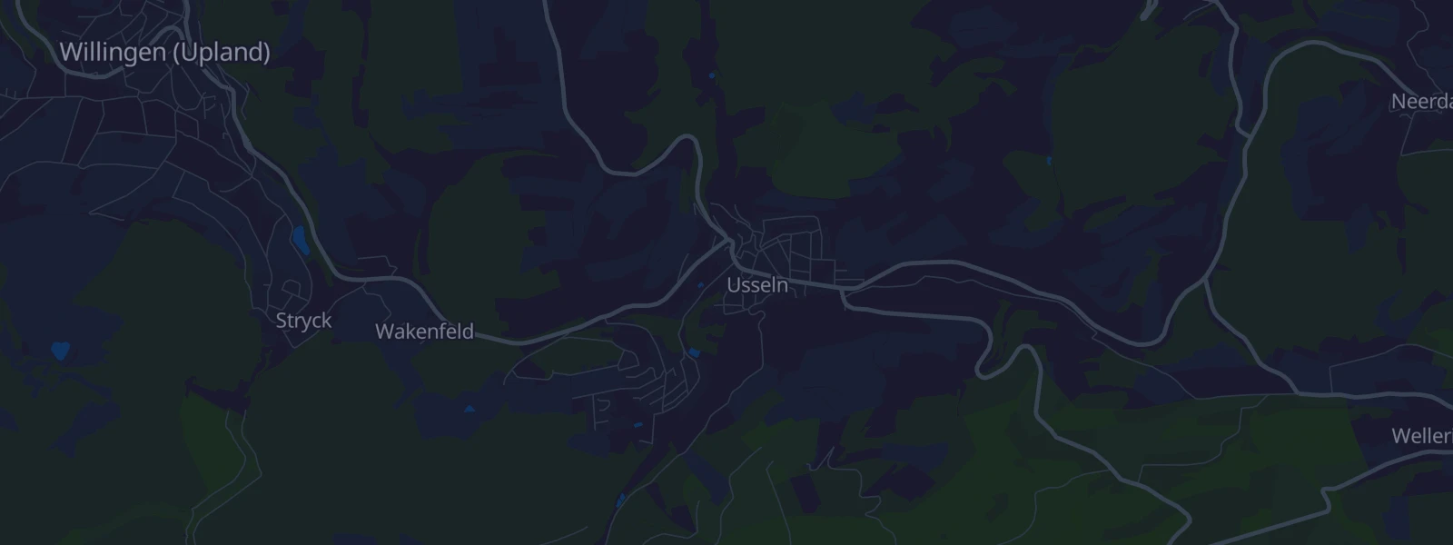 Karte von Willingen (Upland) - Usseln