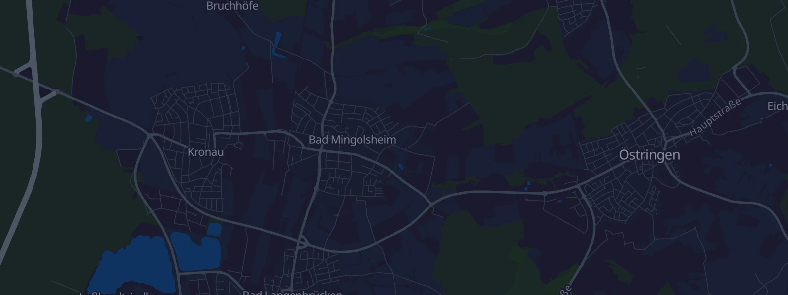 Karte von Bad Schönborn
