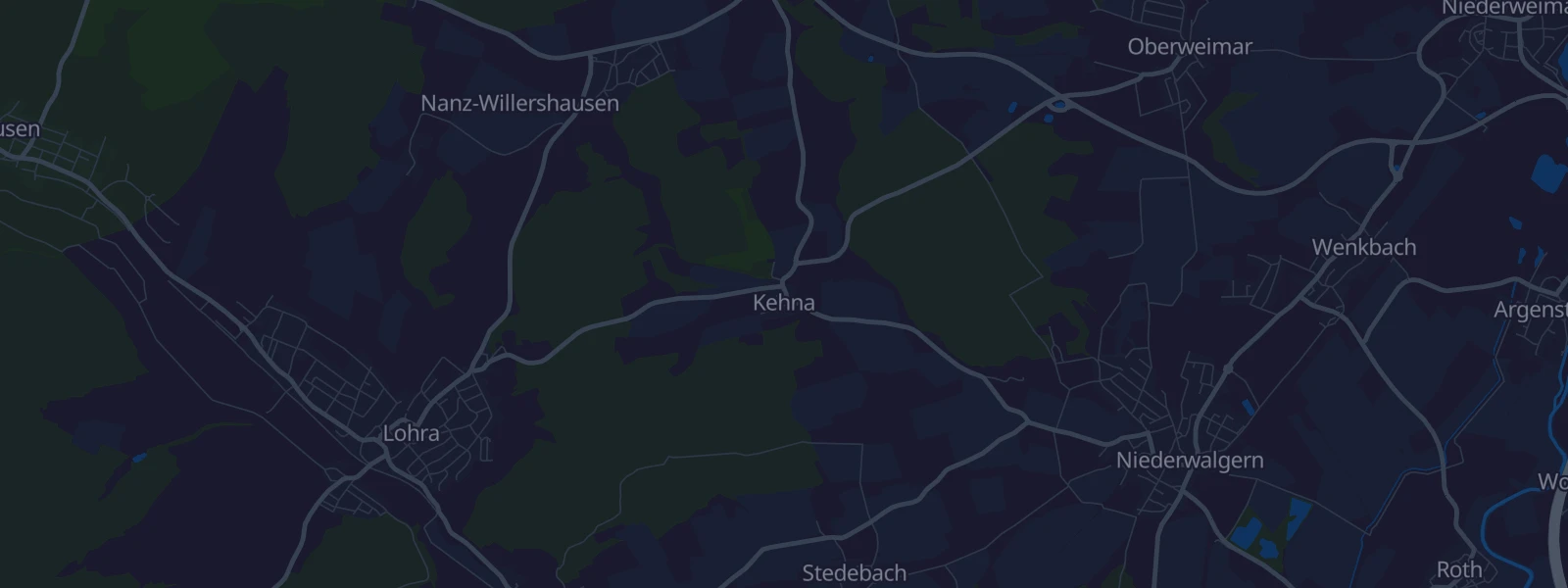 Karte von Weimar (Lahn)