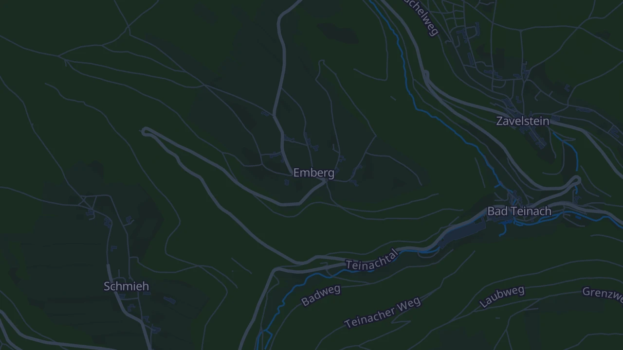 Karte von Bad Teinach