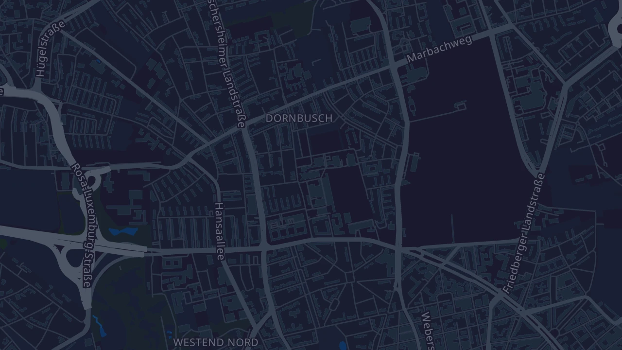 Karte von Frankfurt am Main