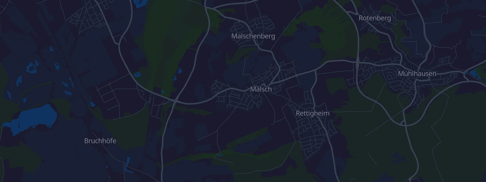 Karte von Malsch