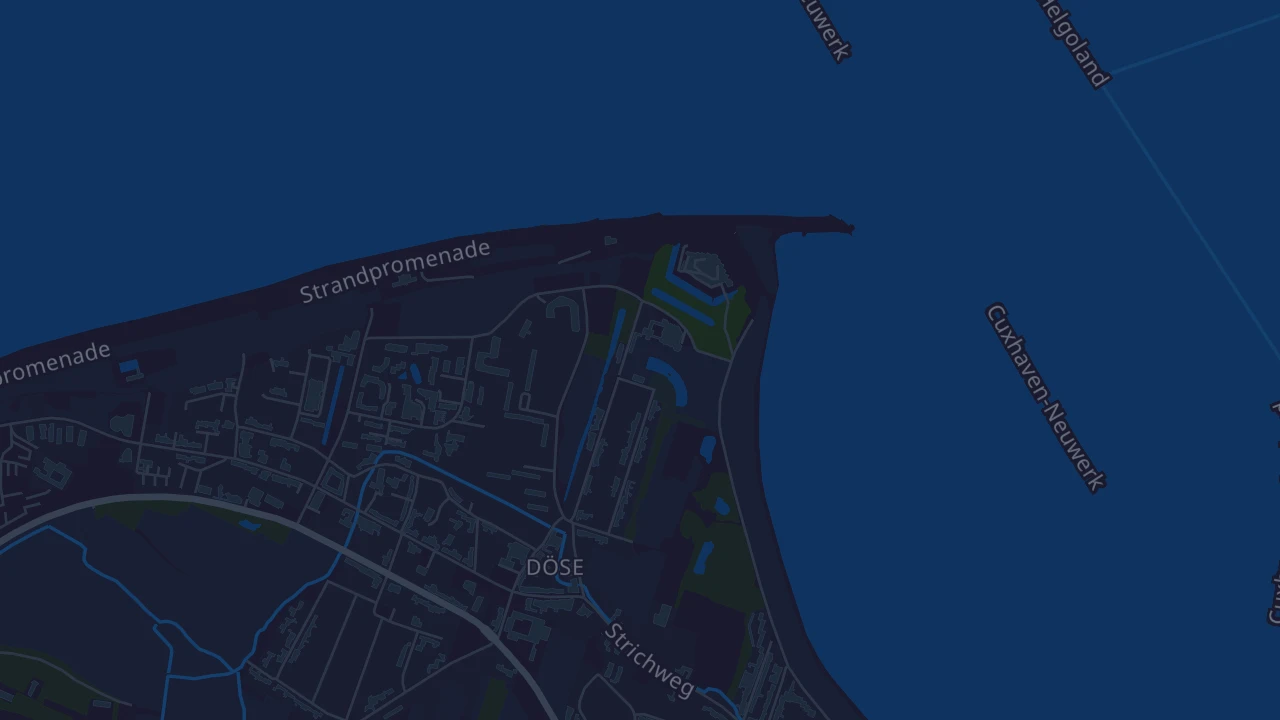 Karte von Cuxhaven (Döse)