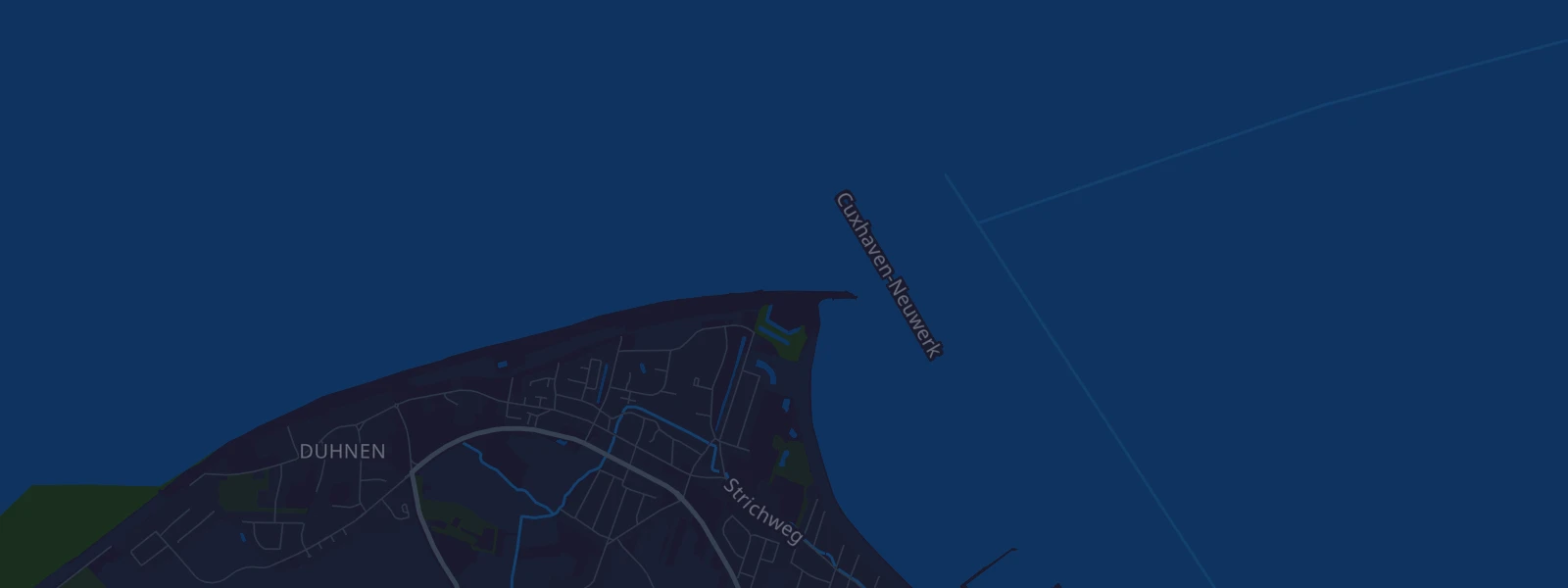 Karte von Cuxhaven