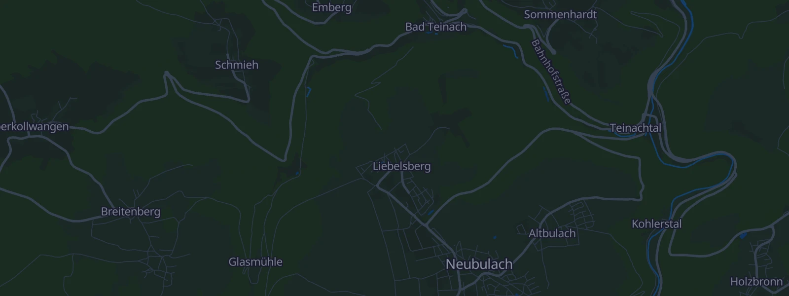 Karte von Neubulach