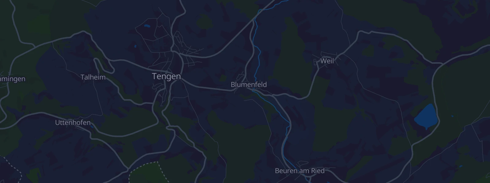 Karte von Tengen