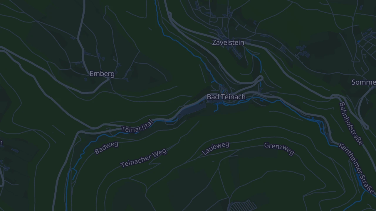 Karte von Bad Teinach