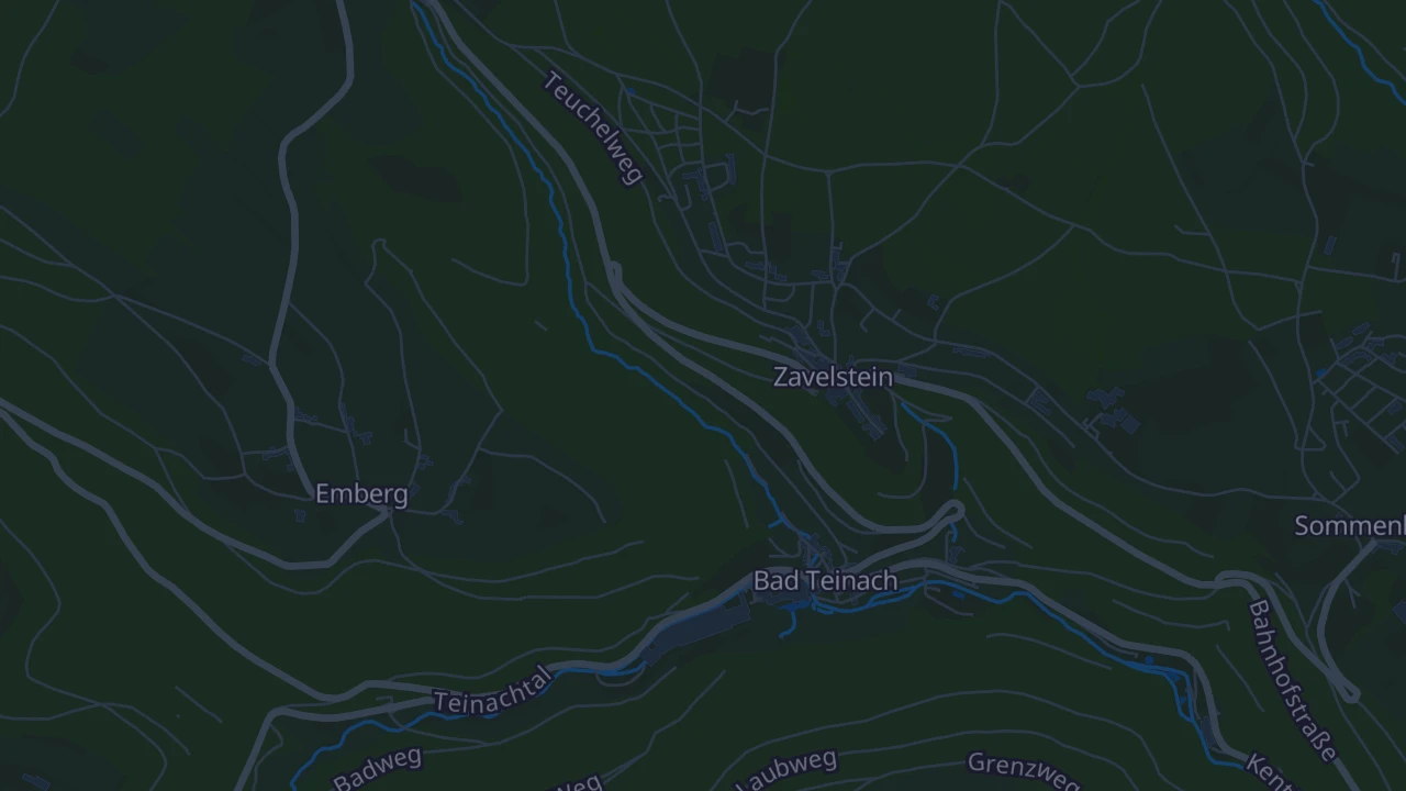 Karte von Bad Teinach