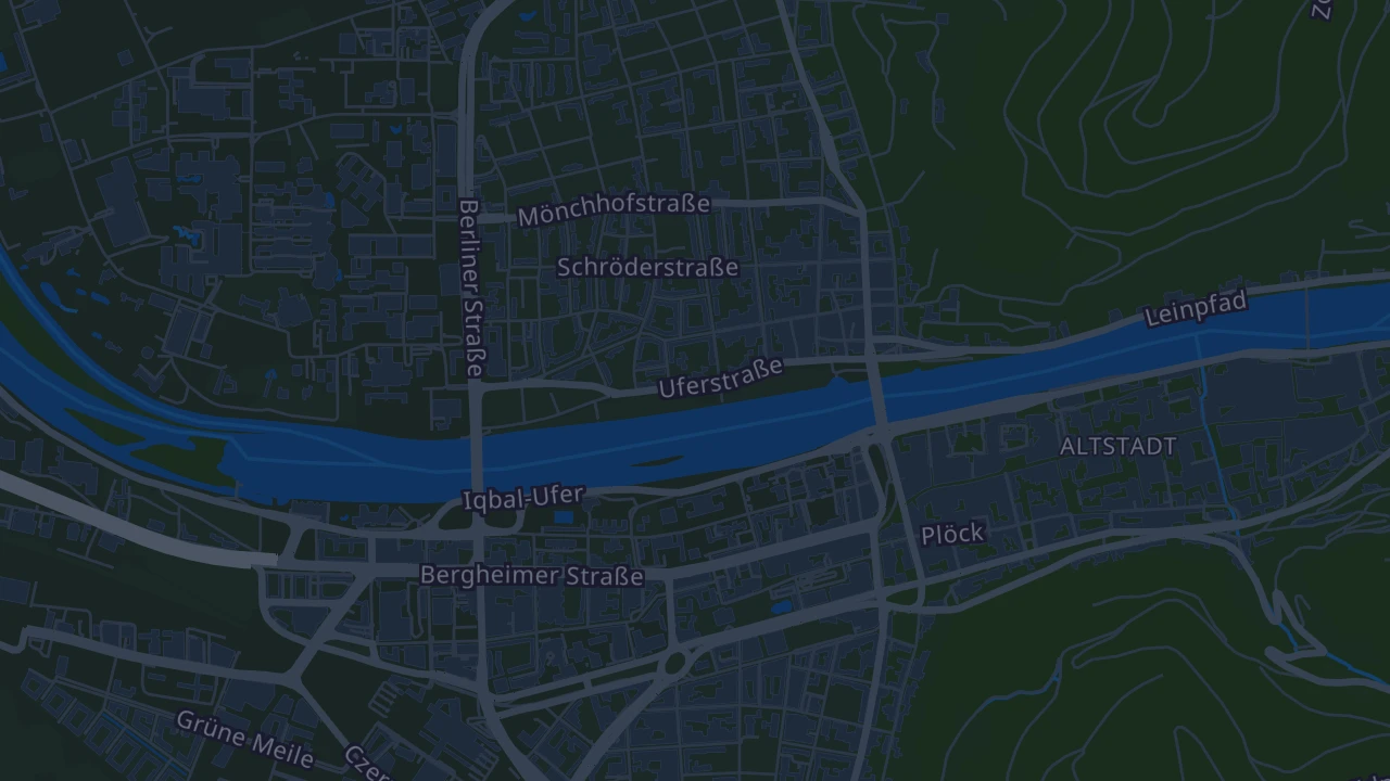 Karte von Heidelberg