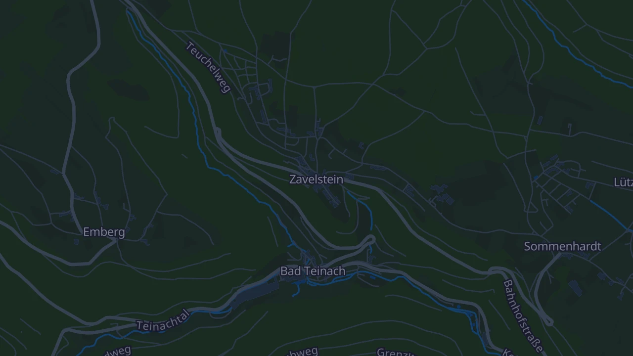 Karte von Bad Teinach-Zavelstein