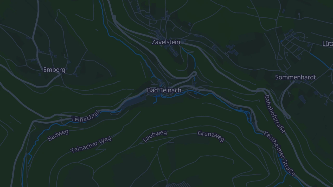 Karte von Bad Teinach-Zavelstein