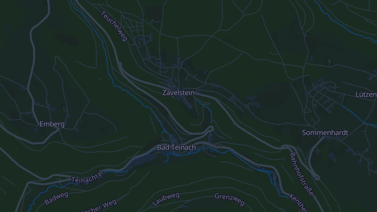 Karte von Bad Teinach-Zavelstein