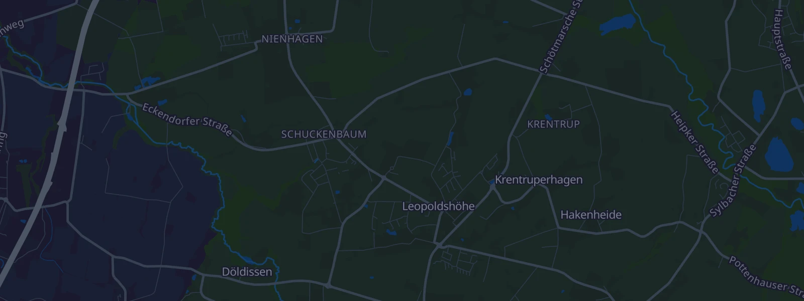 Karte von Leopoldshöhe