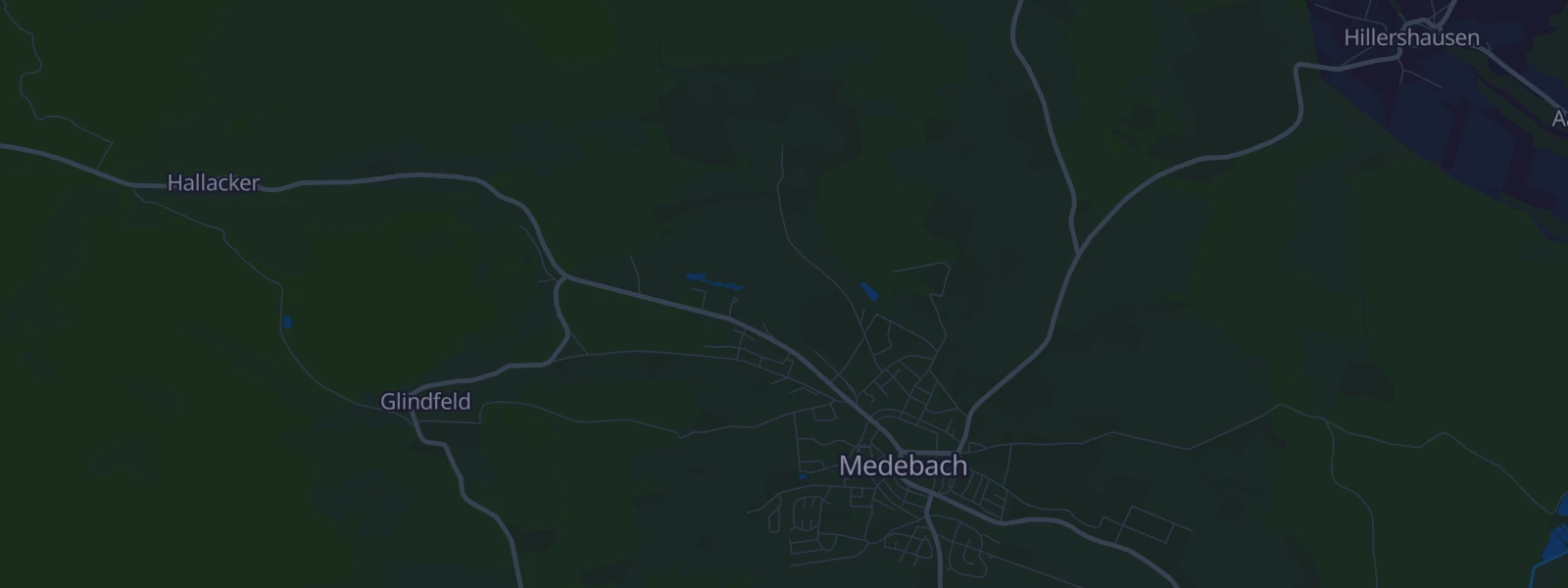 Karte von Medebach