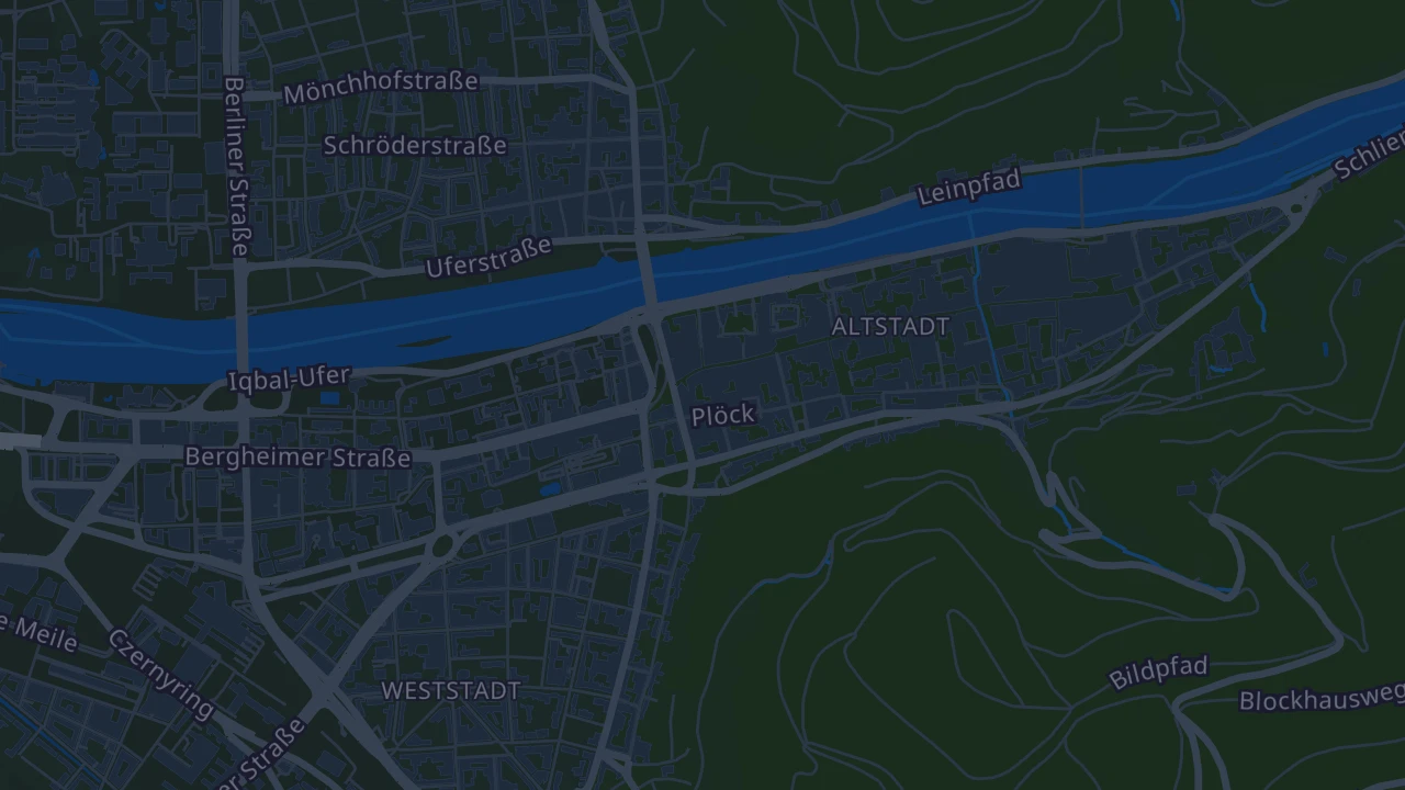 Karte von Heidelberg