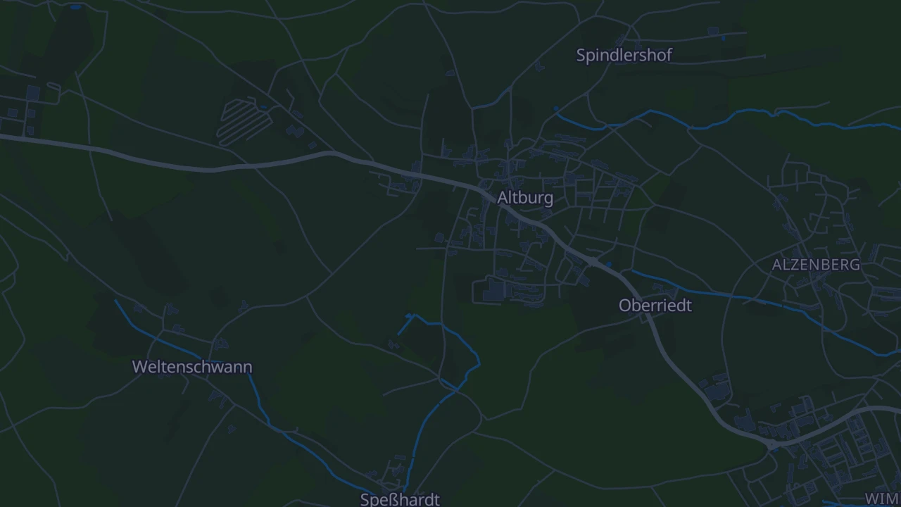 Karte von Calw-Altburg