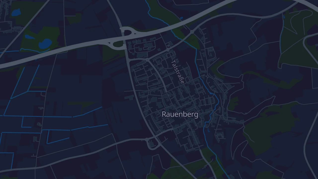 Karte von Rauenberg