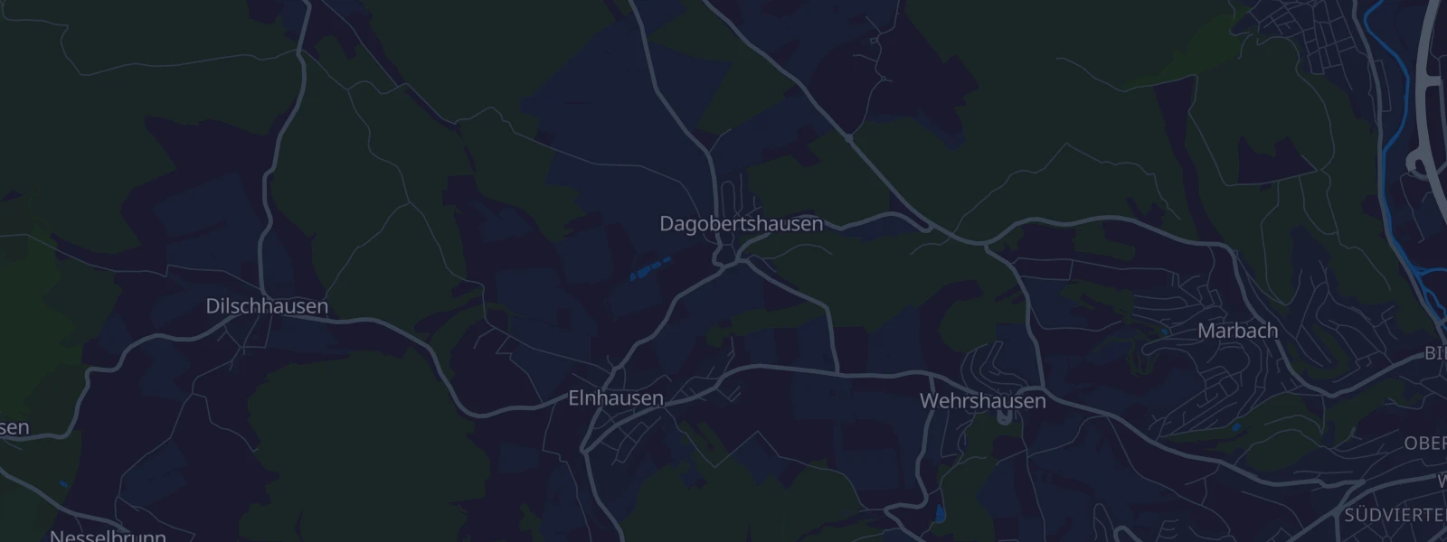 Karte von Marburg-Dagobertshausen