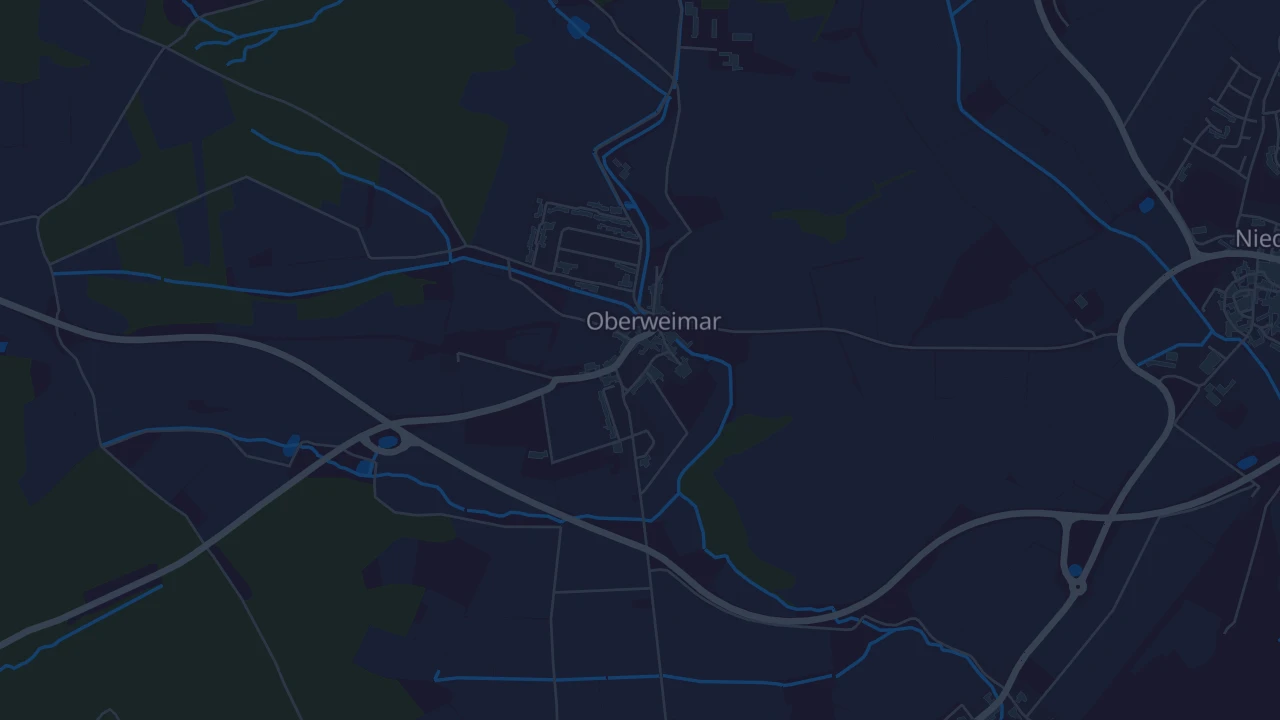 Karte von Oberweimar