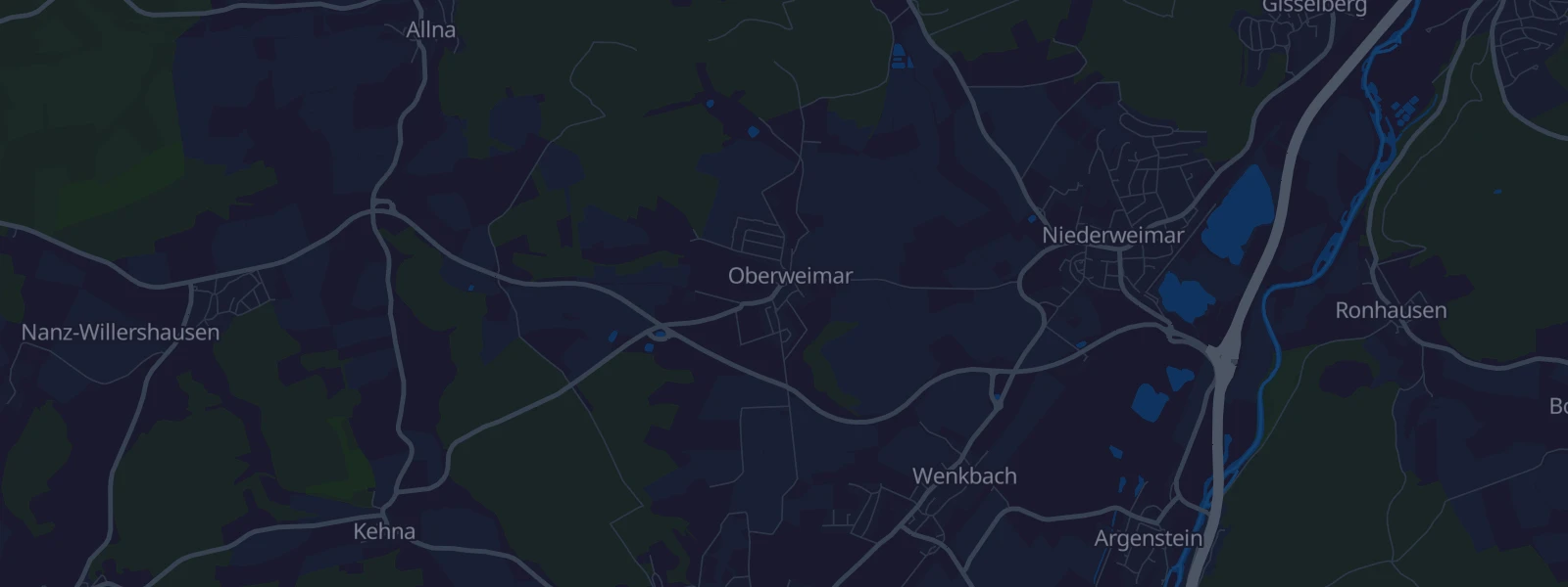 Karte von Oberweimar