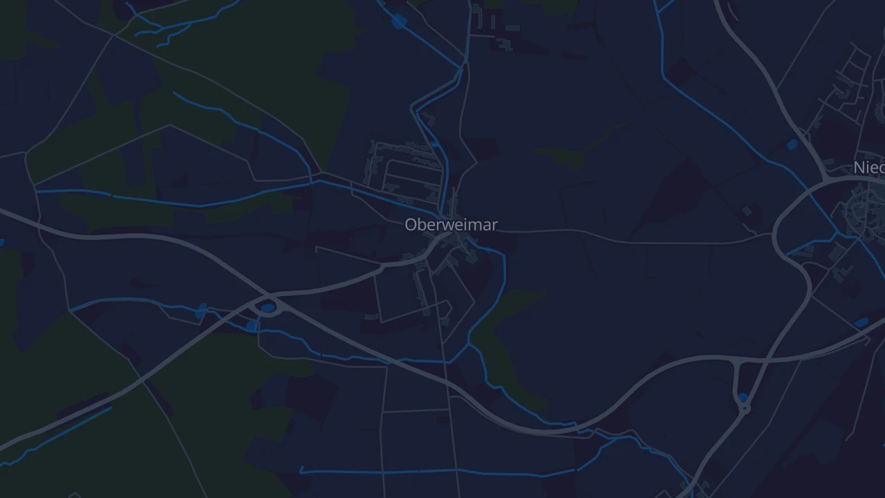 Karte von Oberweimar