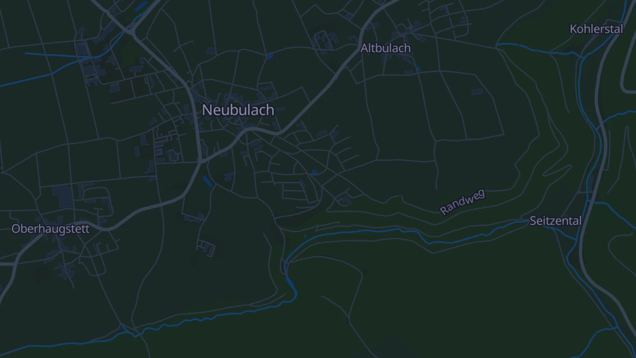 Karte von Neubulach