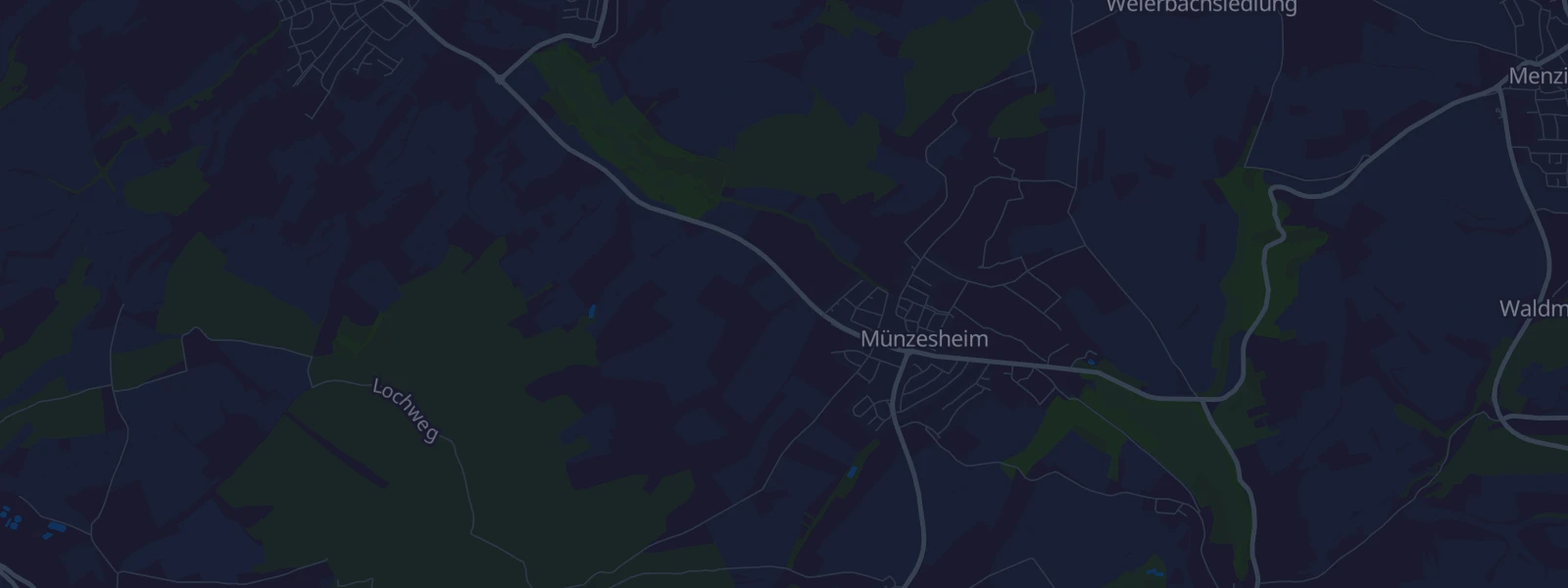 Karte von Münzesheim