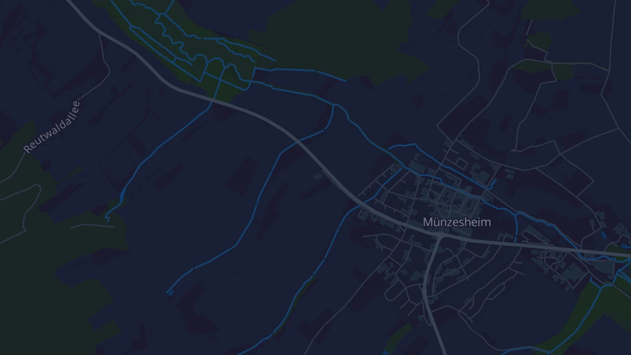 Karte von Münzesheim