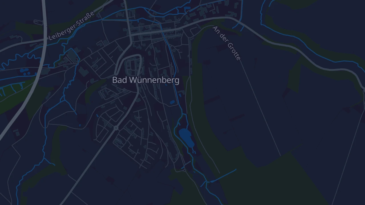 Karte von Bad Wünnenberg