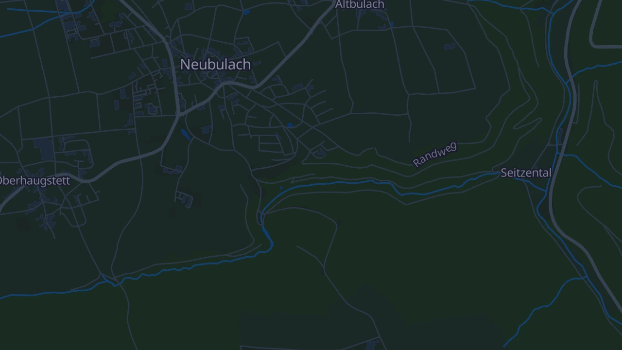 Karte von Neubulach