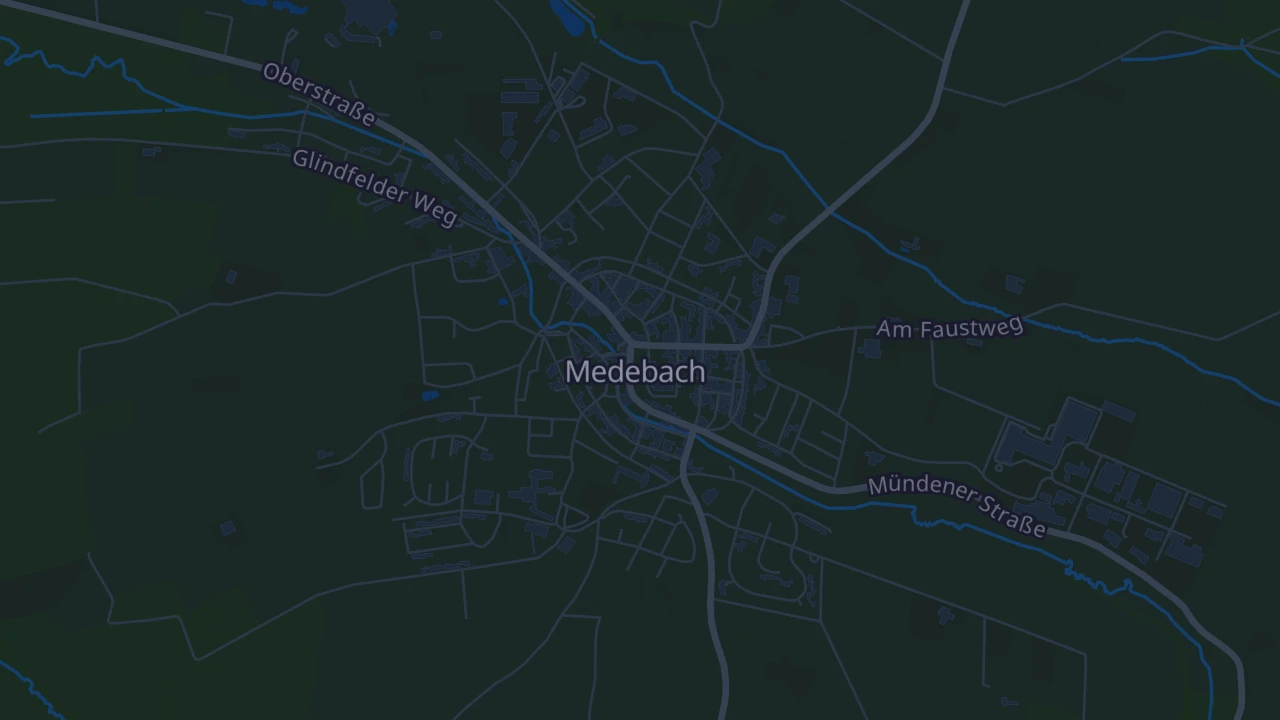 Karte von Medebach