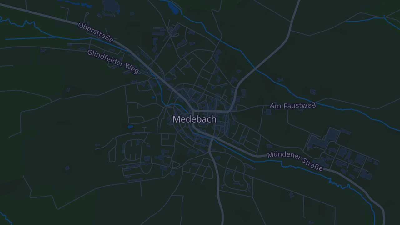 Karte von Medebach