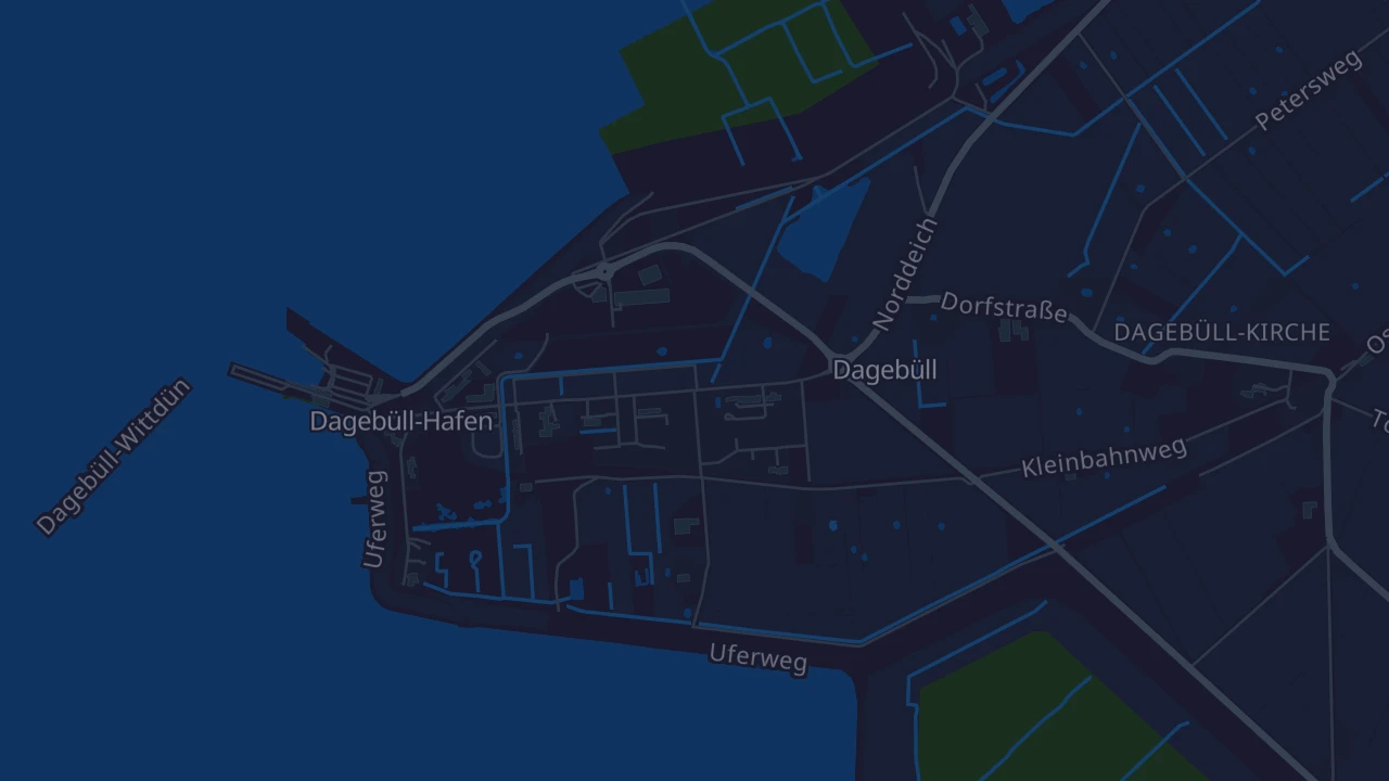 Karte von Dagebüll