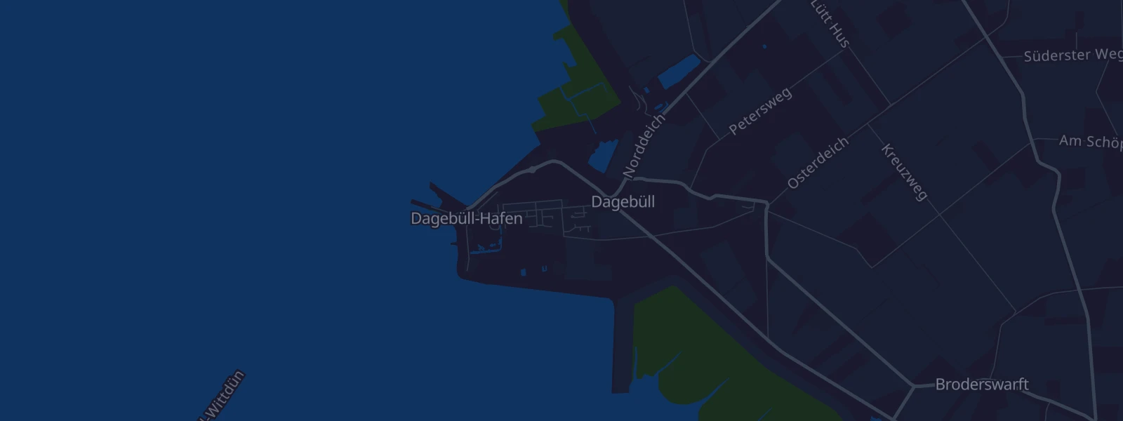 Karte von Dagebüll