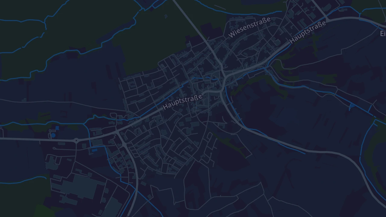 Karte von Östringen-Stadt