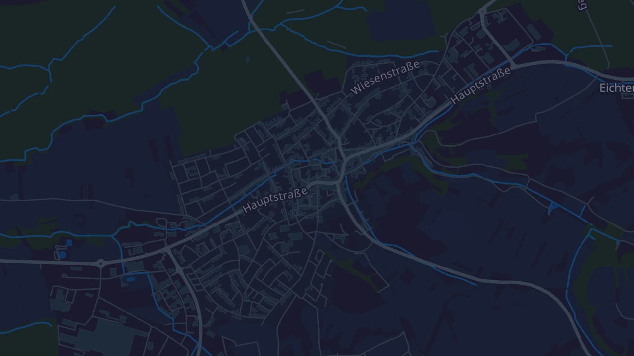Karte von Östringen-Stadt