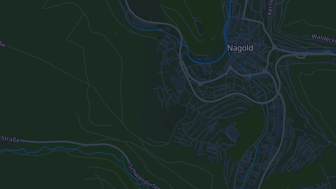 Karte von Nagold