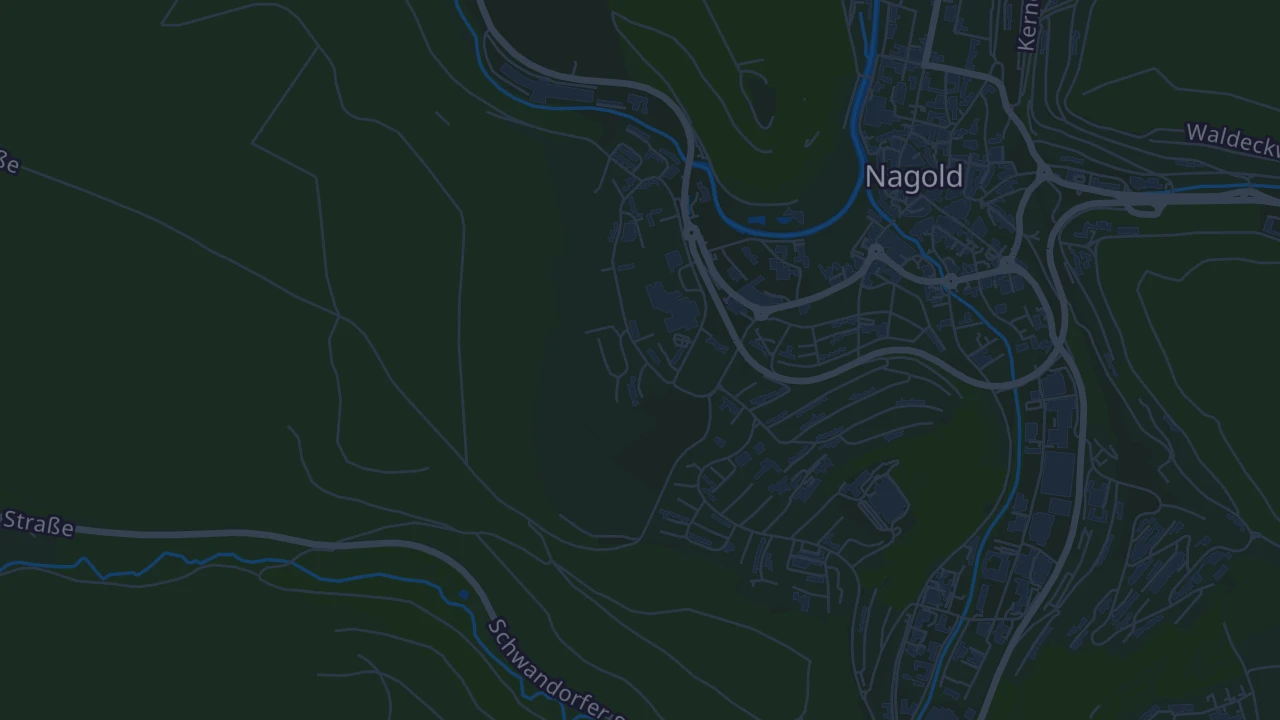 Karte von Nagold