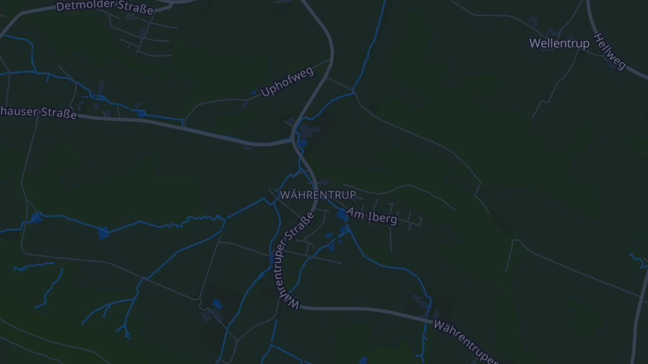 Karte von Oerlinghausen