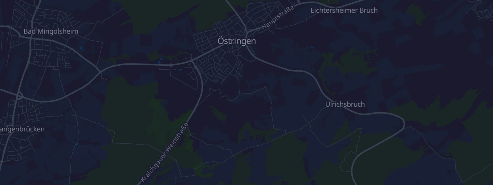 Karte von Östringen-Stadt