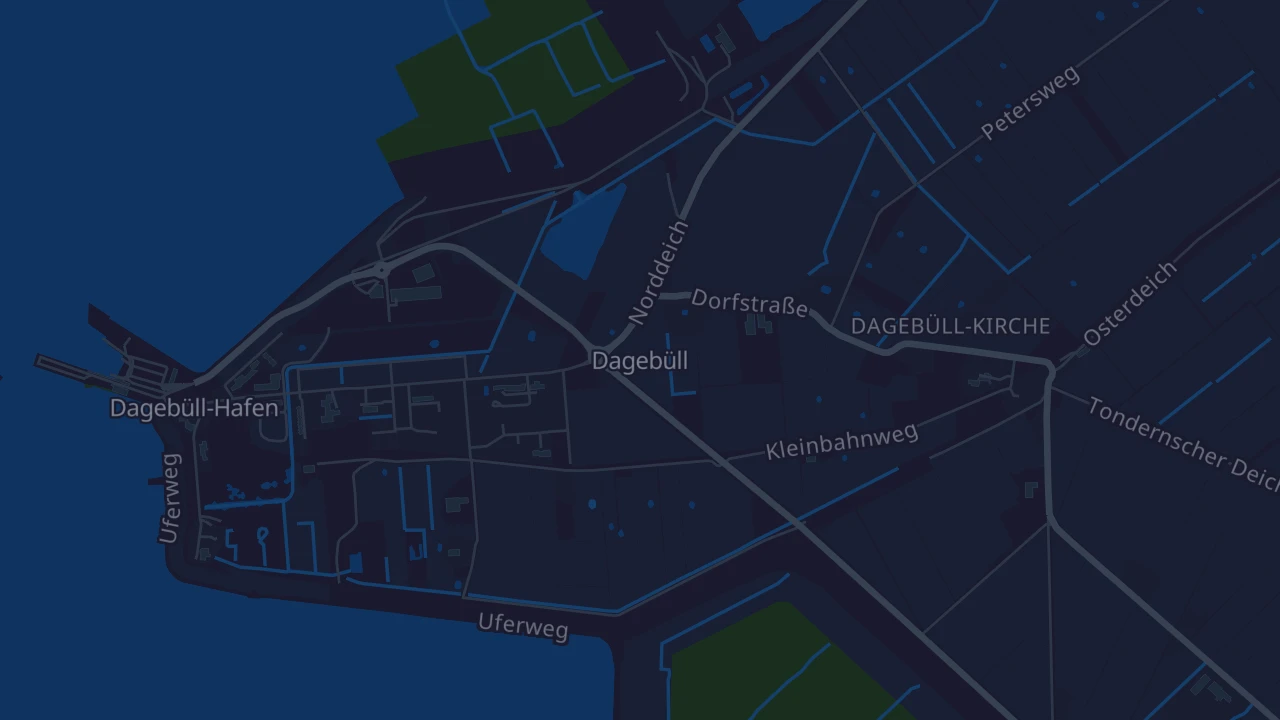 Karte von Dagebüll