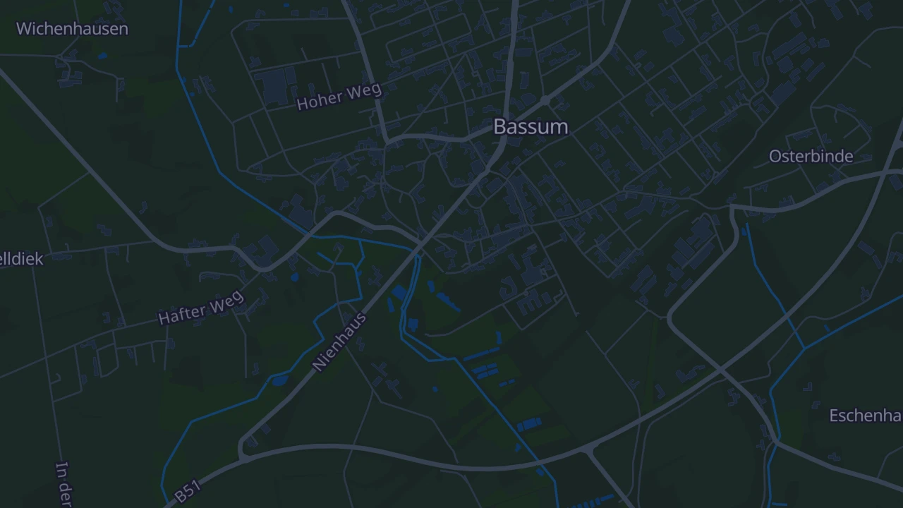 Karte von Bassum