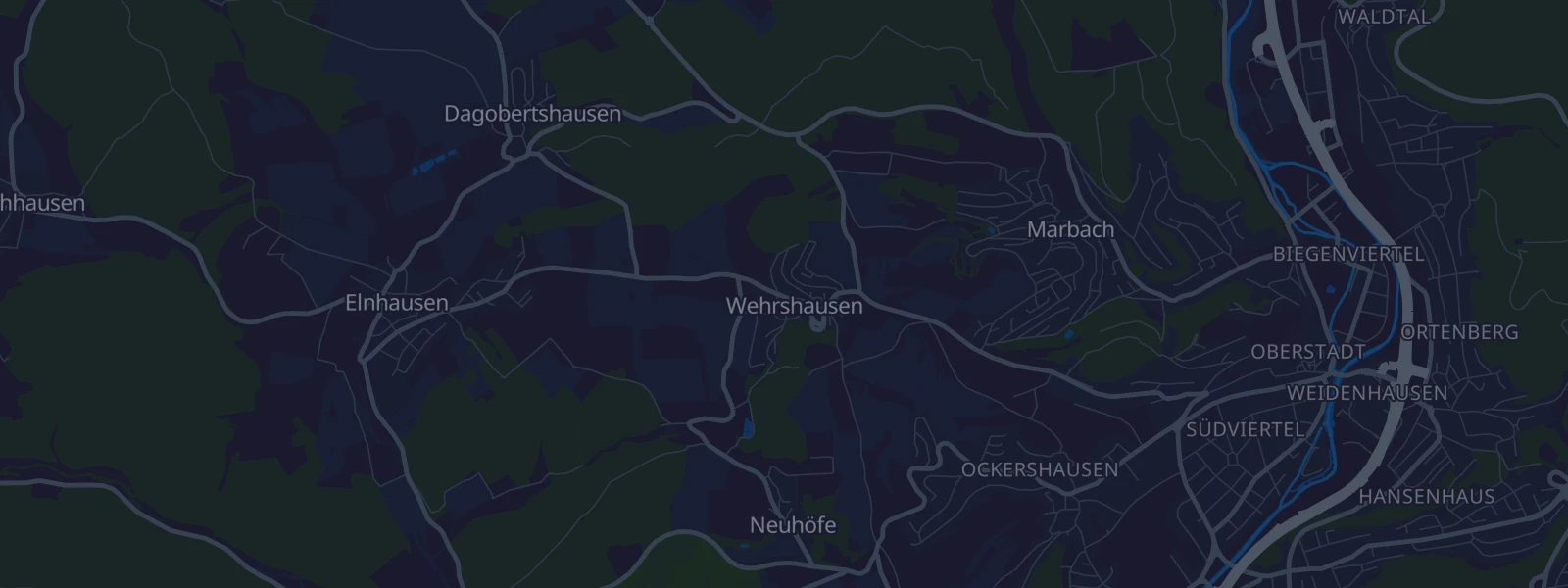 Karte von Marburg-Wehrshausen