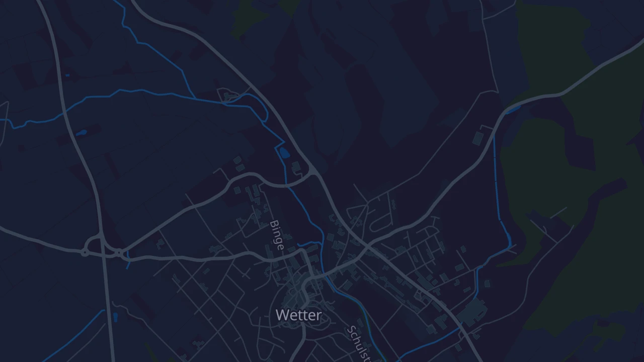 Karte von Wetter