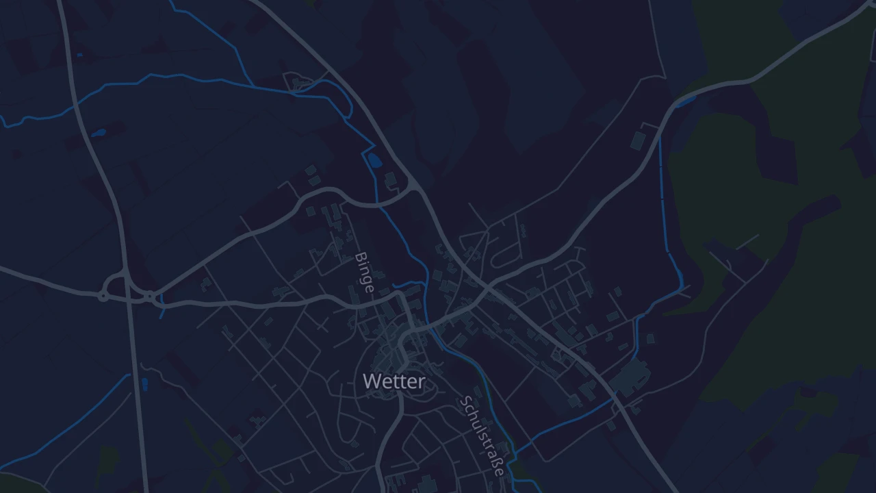 Karte von Wetter