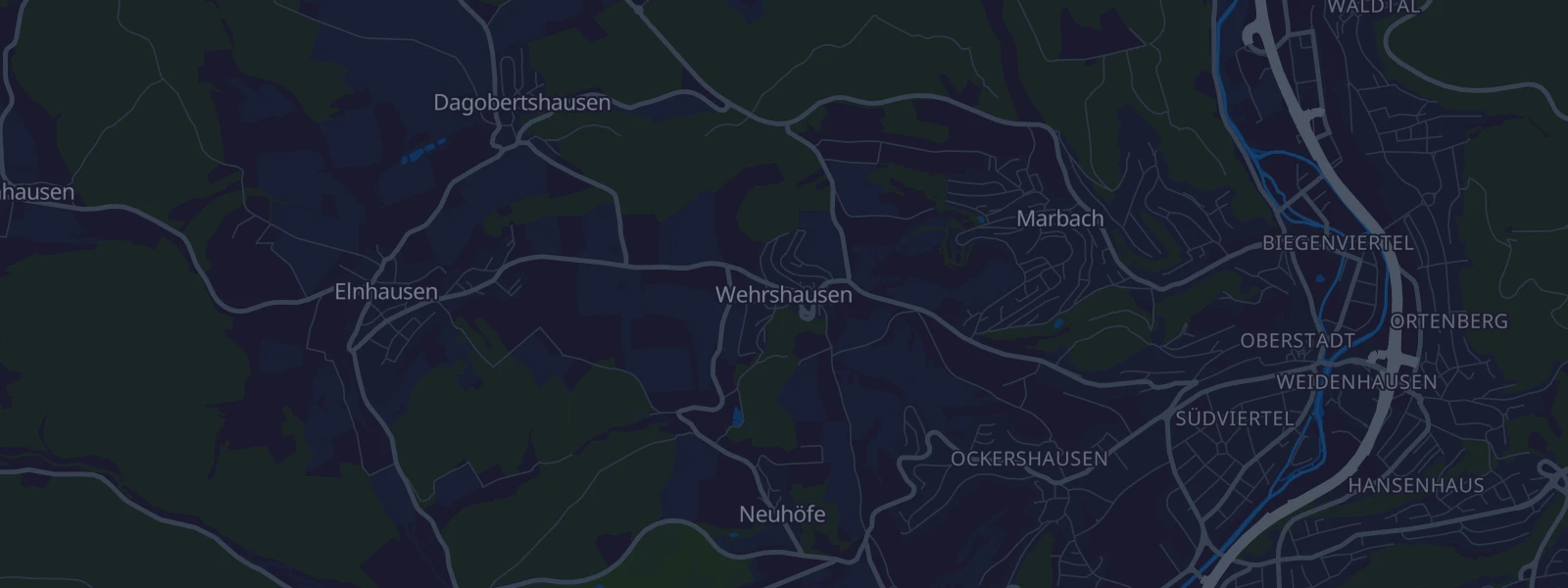 Karte von Marburg-Wehrshausen