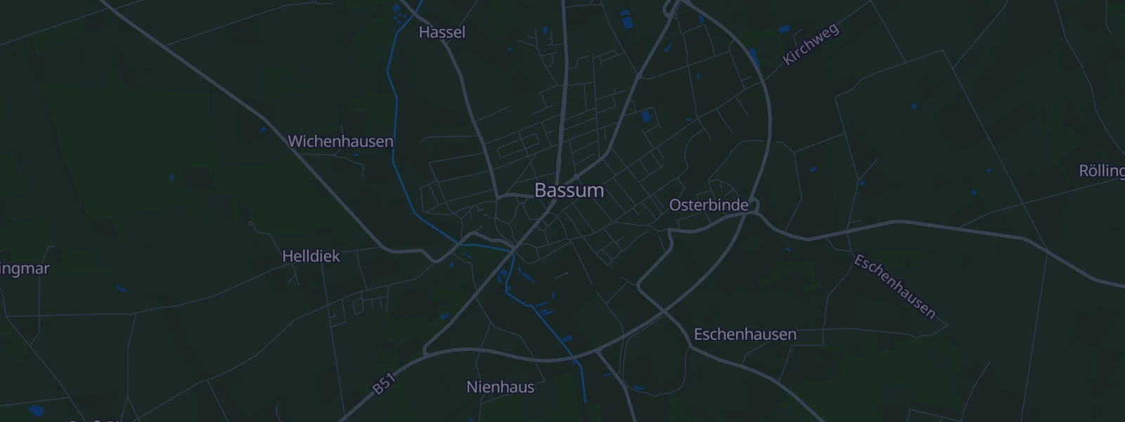 Karte von Bassum